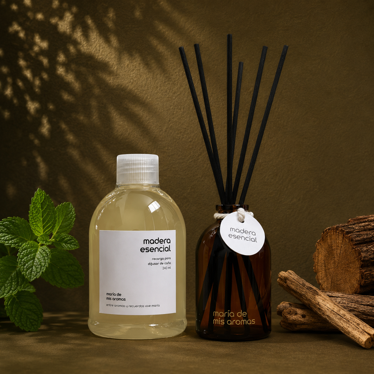 Madera esencial Recarga 240 ml